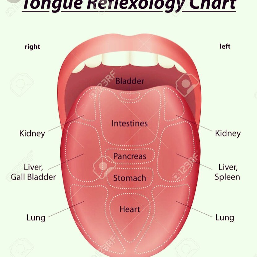 Tongue Chart Ayurveda